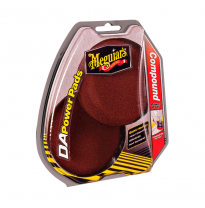 Meguiars Power Pads Compound 4&#039;&#039; for Dual Action Polisher, Set of 2 Pieces